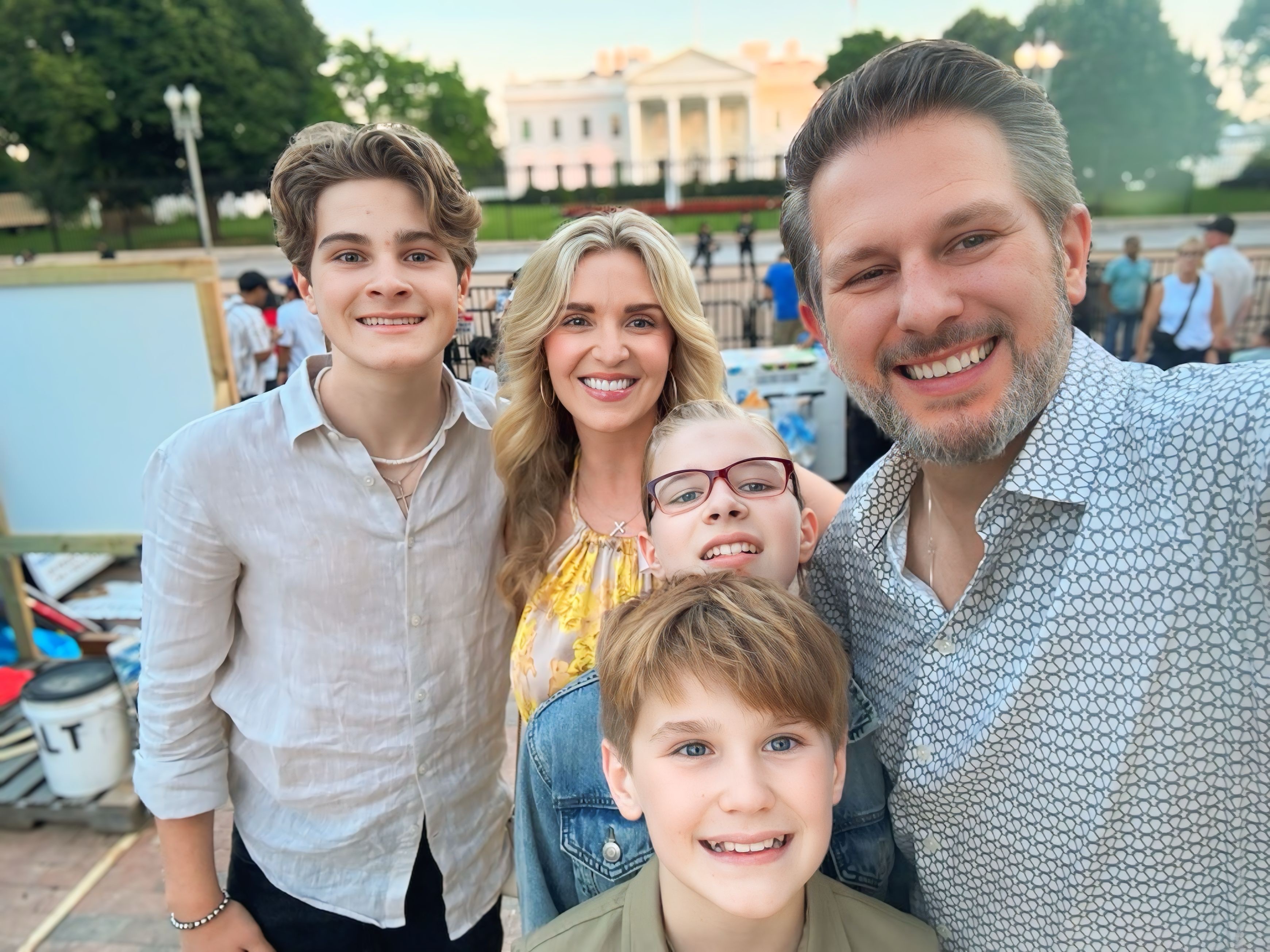 Family time in D.C.