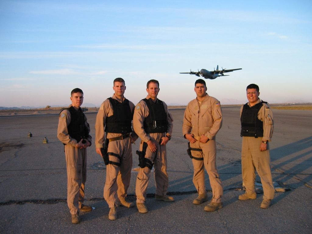 Team leadership — C-130 days.